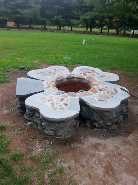 4 leaf firepit top