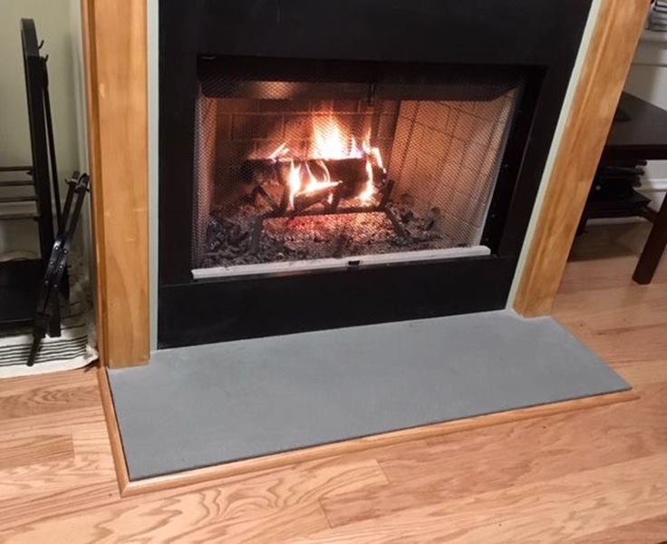 Bluestone Hearth inlay