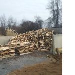 Firewood pile