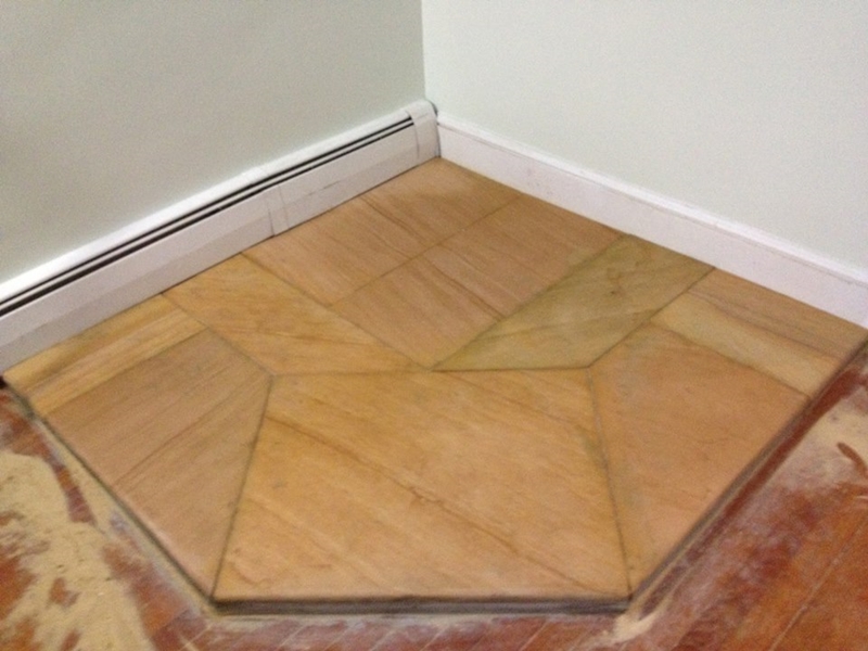 Tennessee Sandstone Stove Pad.