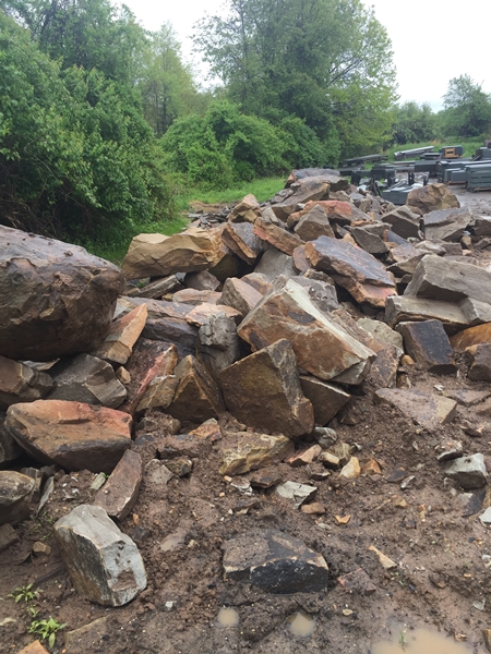 boulder pile Collegeville